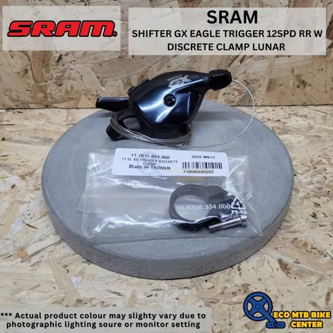SRAM GX Eagle Trigger Shifter - Rear, 12-Speed, Discrete Clamp, Lunar — brand new bicycle for sale in Online Trading Only, Malaysia