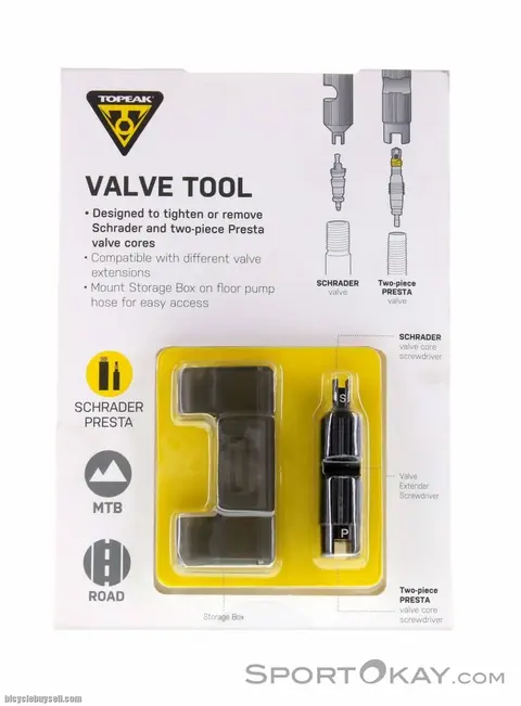 TOPEAK VALVE TOOL - To Remove/Tighten Valve CORE — brand new bicycle for sale in Pulau Pinang, Malaysia