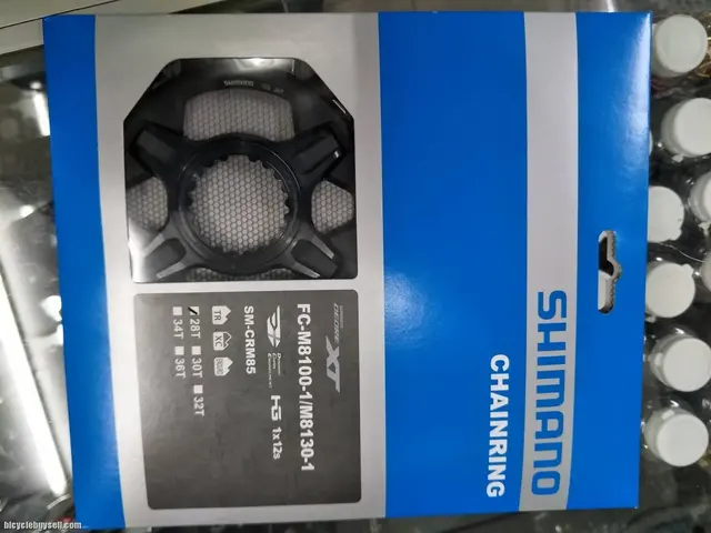 SHIMANO Deore xt 12sp single chainring 30/32/34/36t available FC-M8100 FCM8100 — brand new bicycle for sale in Pulau Pinang, Malaysia