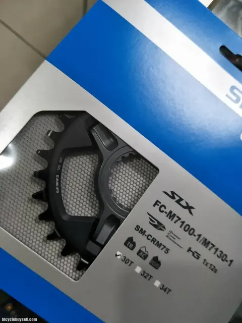 Slx 30/32/34t chainring for 12sp direct mount system clearance sales fc-m7100 — brand new bicycle for sale in Pulau Pinang, Malaysia