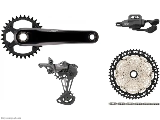 SHIMANO DEORE XT GROUPSET 1X12SP M8100 M8120 (NO BRAKESET, NO ROTOR, NO HUBSET) last set clearance — brand new bicycle for sale in Pulau Pinang, Malaysia