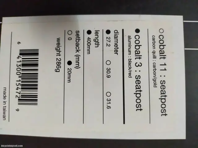 CRANK BROTHERS COBALT 3 27.2X400MM - LAST UNIT CLEARANCE OFFER OFFSET 20MM — brand new bicycle for sale in Pulau Pinang, Malaysia