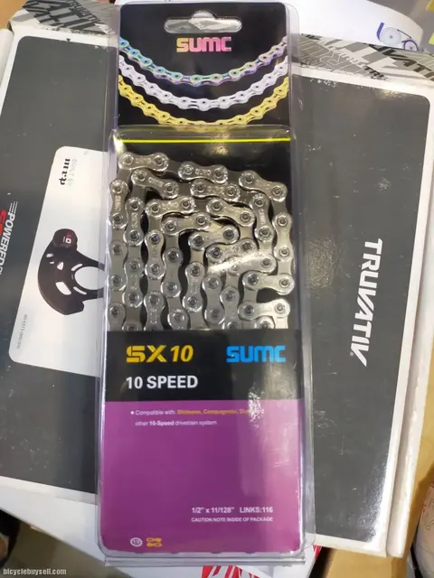 SUMC 10SPEED CHAIN - LAST PIECE CLEARANCE GUARANTEED ORIGINAL WITH MISSING LINK — brand new bicycle for sale in Pulau Pinang, Malaysia
