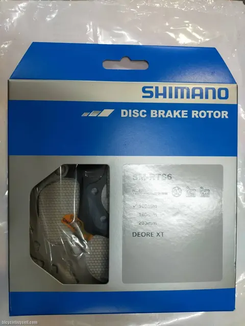 SHIMANO DEORE XT 6 BOLT ROTOR 160MM GENUINE PART GUARANTEED — brand new bicycle for sale in Pulau Pinang, Malaysia