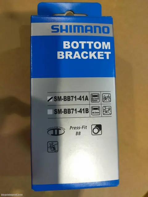SHIMANO DEORE XT BB PRESSFIT 89.5/92MM - LAST UNIT CLEARANCE — brand new bicycle for sale in Pulau Pinang, Malaysia