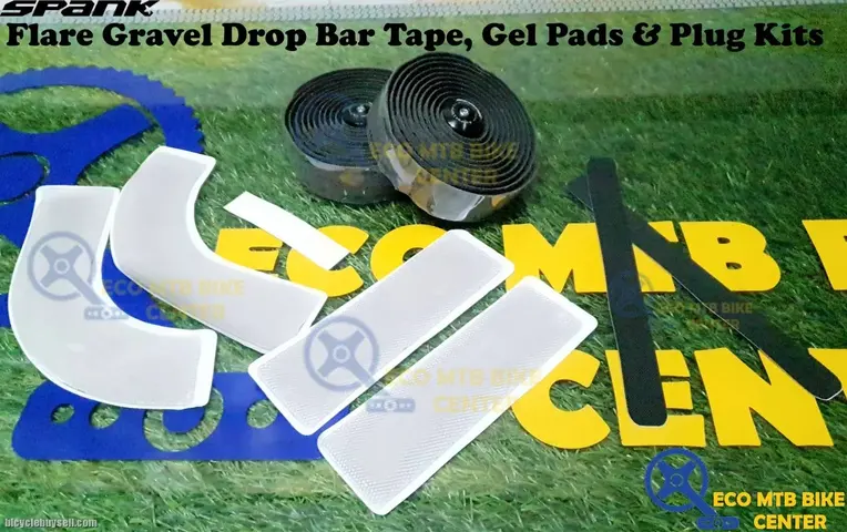 SPANK Flare Gravel Drop Bar Tape, Gel Pads & Plug Kit — brand new bicycle for sale in Online Trading Only, Malaysia