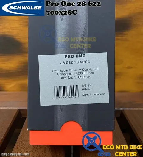 SCHWALBE Tires Pro One TLE 28-622 700x28C Addix Race — brand new bicycle for sale in Online Trading Only, Malaysia