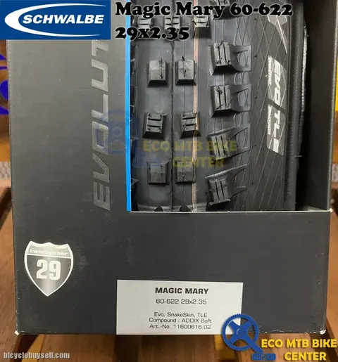 SCHWALBE Tires Magic Mary 60-622 Evo, SnakeSkin,TLE Addix Soft 29x2.35 — used bicycle for sale in Online Trading Only, Malaysia