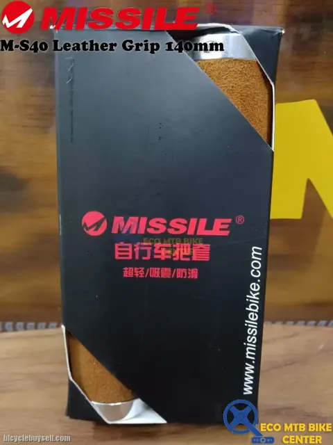 MISSILE Grips GL-079PB Leather — brand new bicycle for sale in Online Trading Only, Malaysia