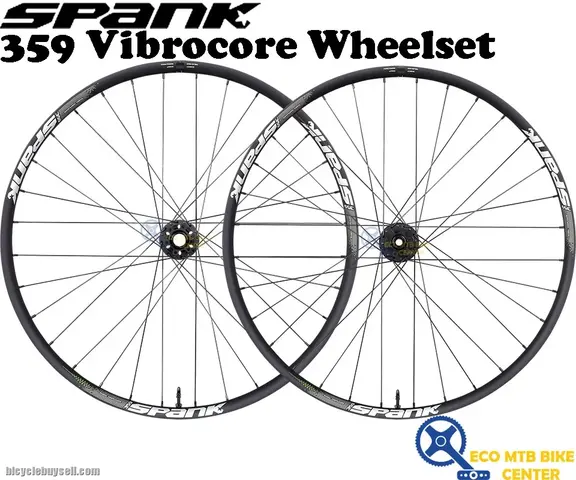 SPANK 359 Vibrocore Wheelset (SELL IN PAIR) — used bicycle for sale in Online Trading Only, Malaysia