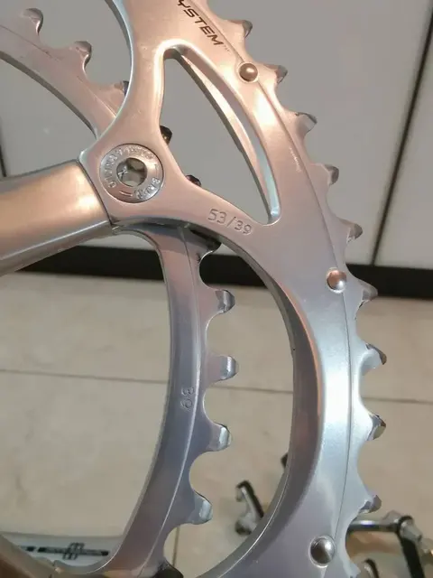 Extremely Rare Campagnolo Athena Sliver Groupset — used bicycle for sale in Pulau Pinang, Malaysia